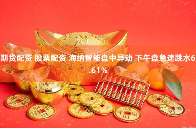 期货配资 股票配资 海纳智能盘中异动 下午盘急速跳水6.61%