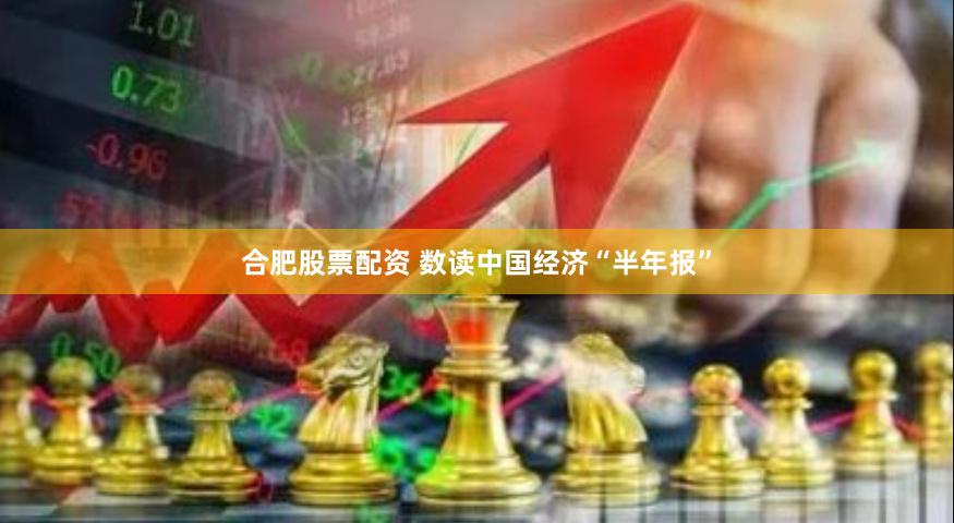 合肥股票配资 数读中国经济“半年报”