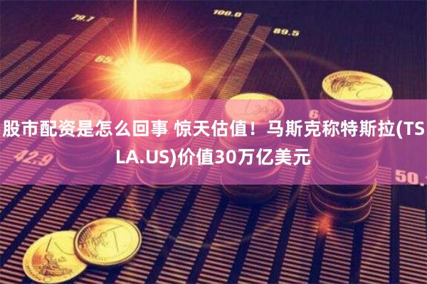 股市配资是怎么回事 惊天估值！马斯克称特斯拉(TSLA.US)价值30万亿美元